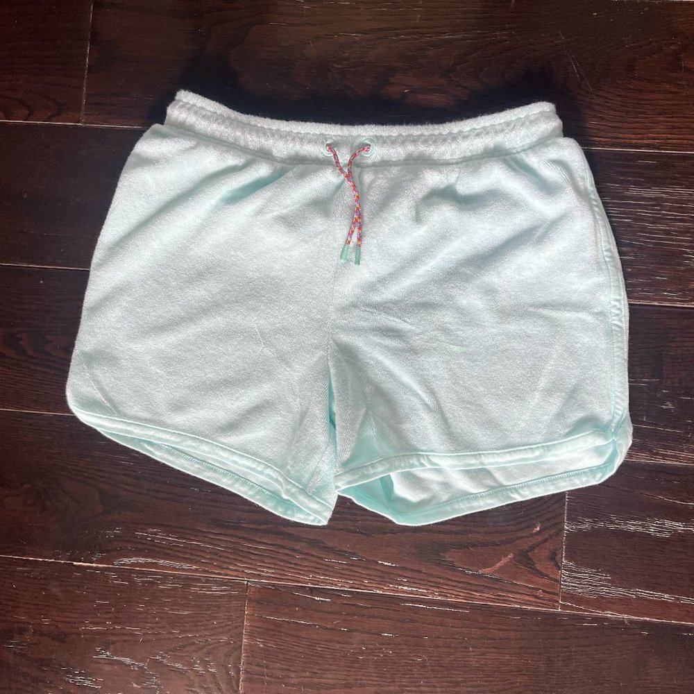 Cat & Jack Cotton Terry Towel Shorts in Baby Blue